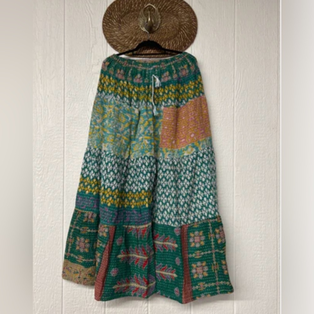 Kantha Bae Lotus Wide Leg Pants